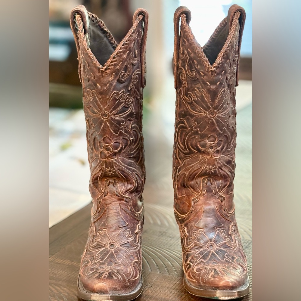 Intricately Designed Western Boots